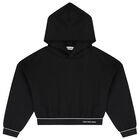 طقم بنات بنطلون بالشعار باللون الأسود, 1, hi-res