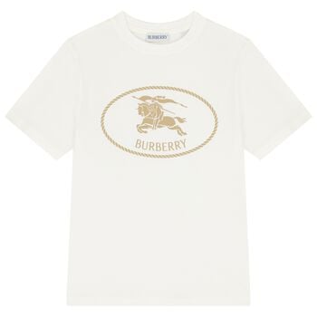 Ivory EKD Logo T-Shirt 