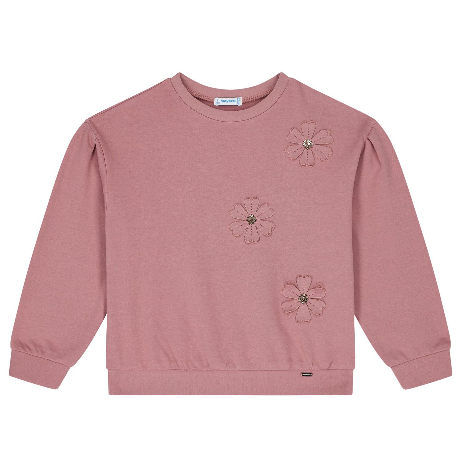 Girls Pink & Beige Trousers Set, 1, hi-res