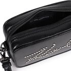 Girls Black Logo Handbag, 1, hi-res