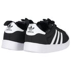 Black & White Comfort Closure Superstar Trainers, 1, hi-res