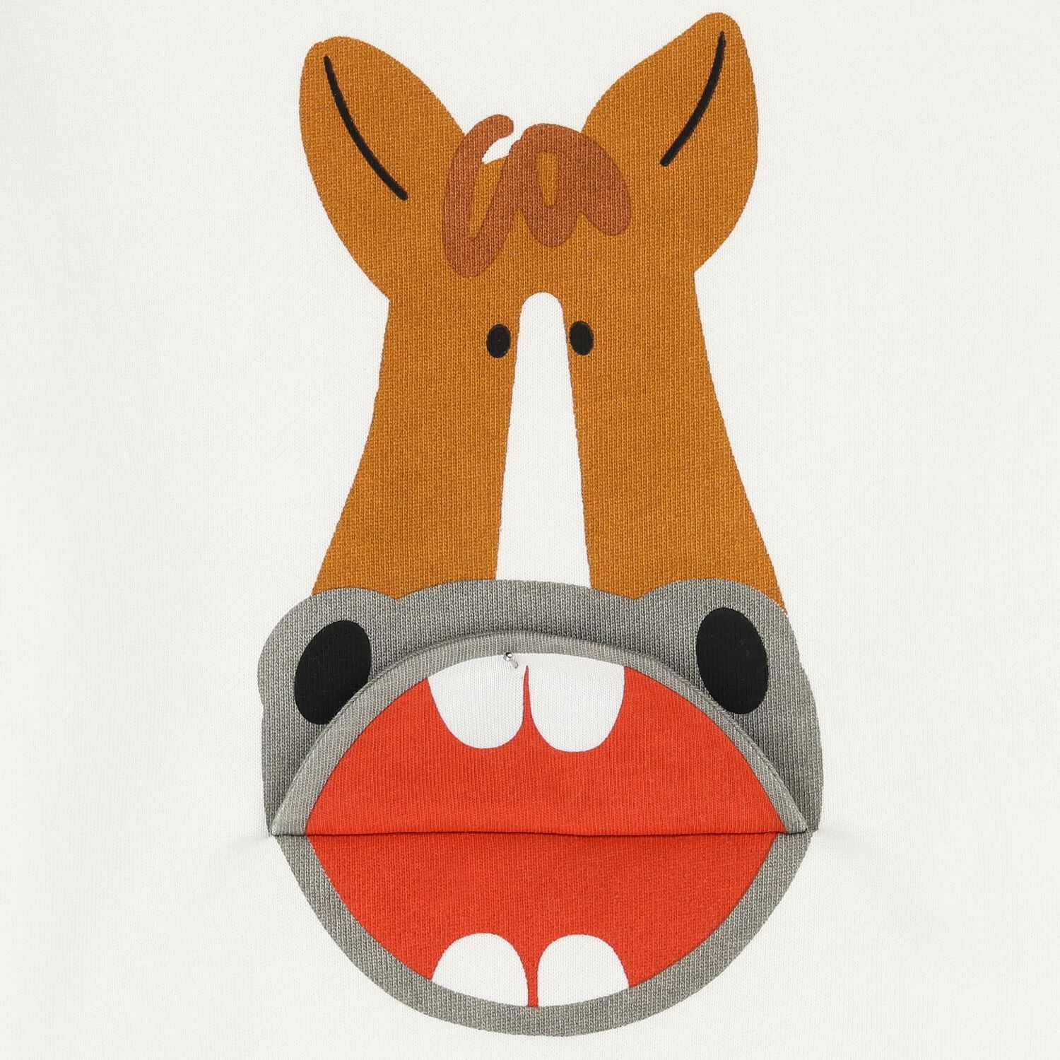 Younger Boys Ivory Logo Sweatshirt, 1, hi-res image number null