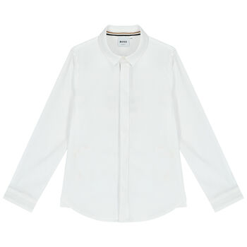 Boys White Shirt