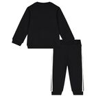 بدلة رياضية بالشعار باللون الأبيض والأسود, 1, hi-res