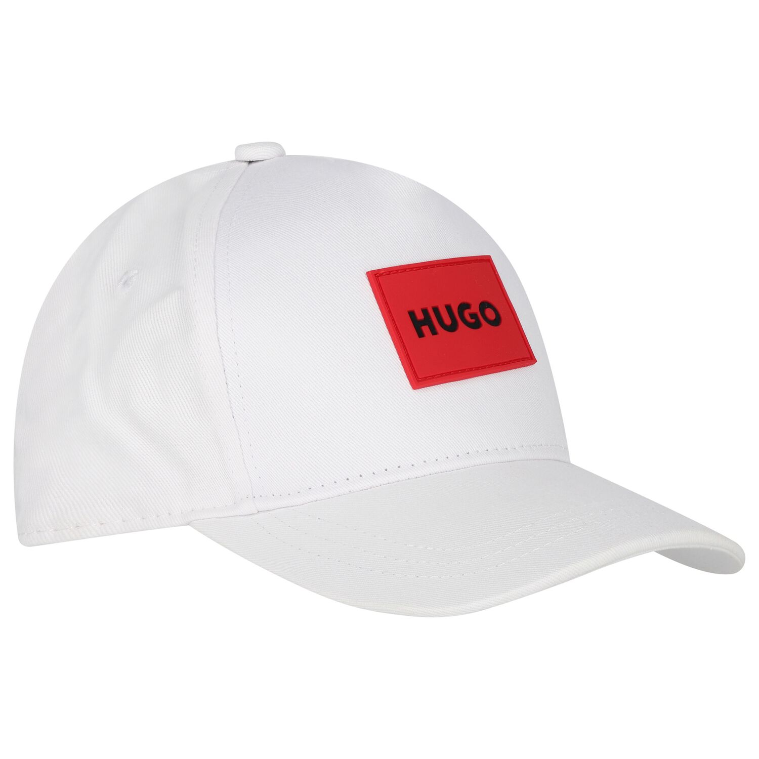 Boys White Logo Cap, 4, hi-res image number null
