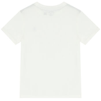 Boys White Logo T-Shirt