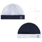 Baby Boys Blue Logo Babygrow Gift Set, 1, hi-res