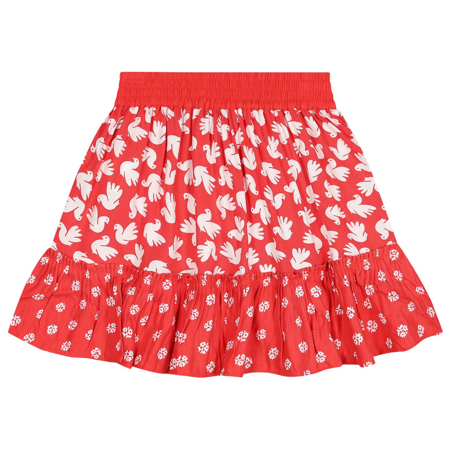 Girls Red Dove Skirt, 1, hi-res
