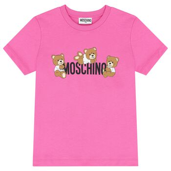 Girls Pink Logo T-Shirt