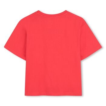 Girls Red Logo T-Shirt