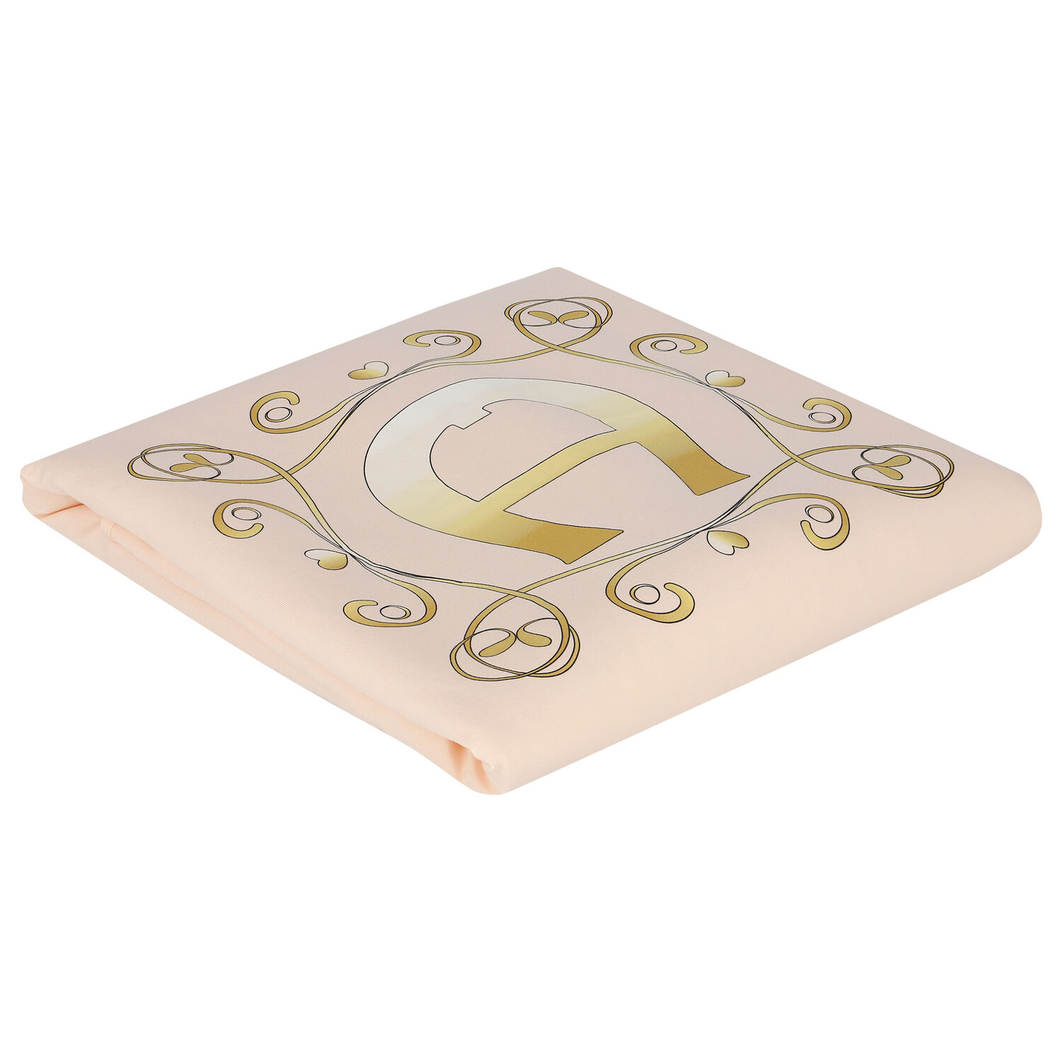 بطانية بالشعار باللون الوردي للبنات, 1, hi-res