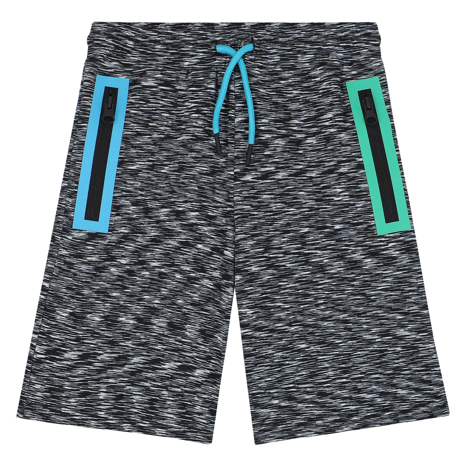 شورت رياضي باللون الأسود للأولاد, 1, hi-res image number null