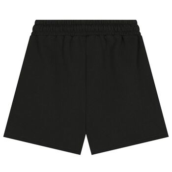 Boys Black Logo Shorts