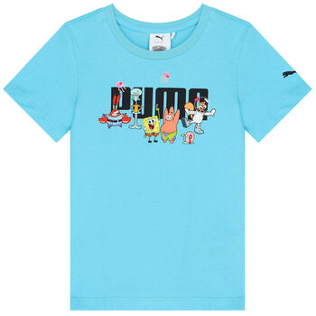 Blue SpongeBob Logo T-Shirt