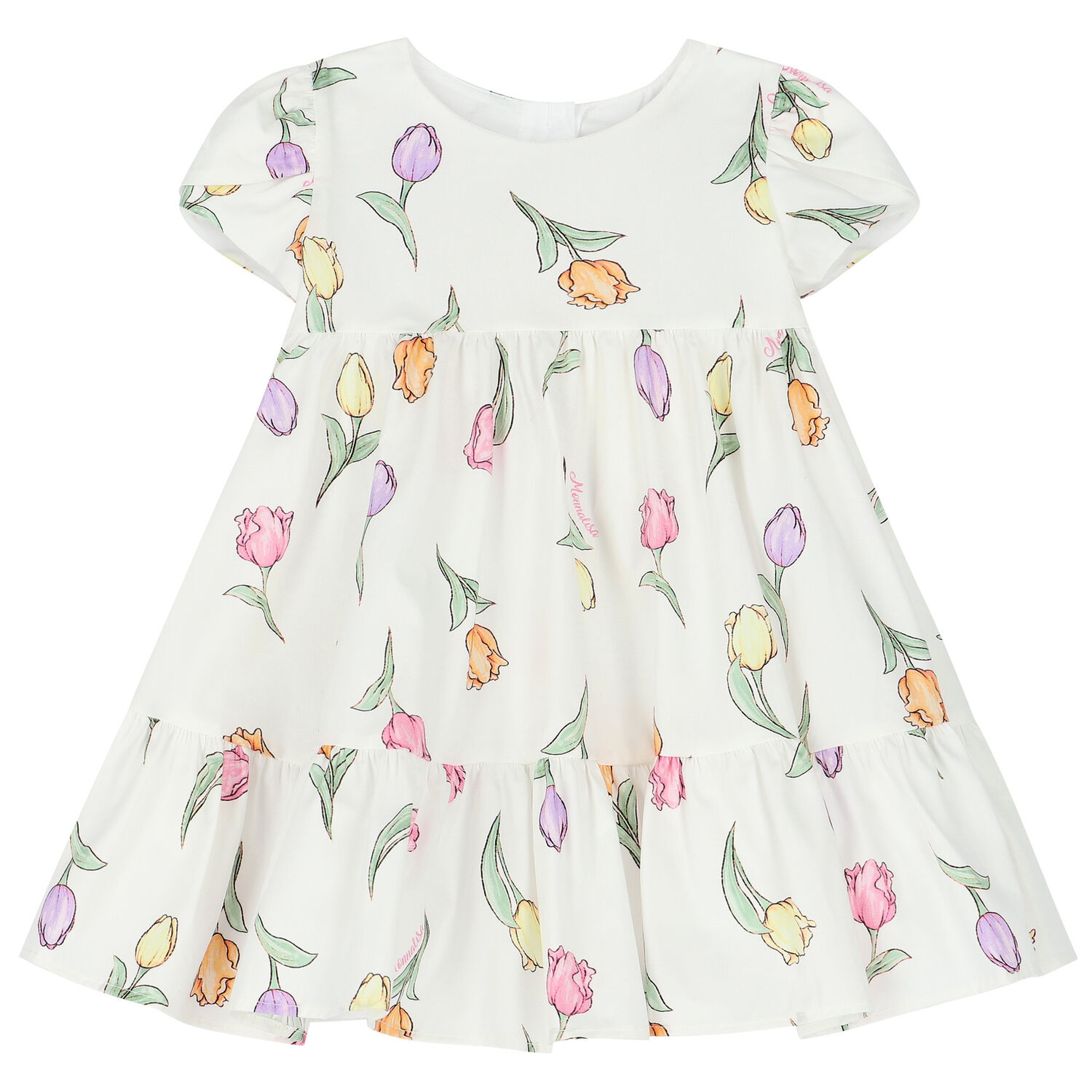 فستان توليب باللون الأبيض, 1, hi-res