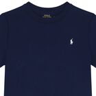 Boys Navy Blue Logo T-Shirt, 1, hi-res
