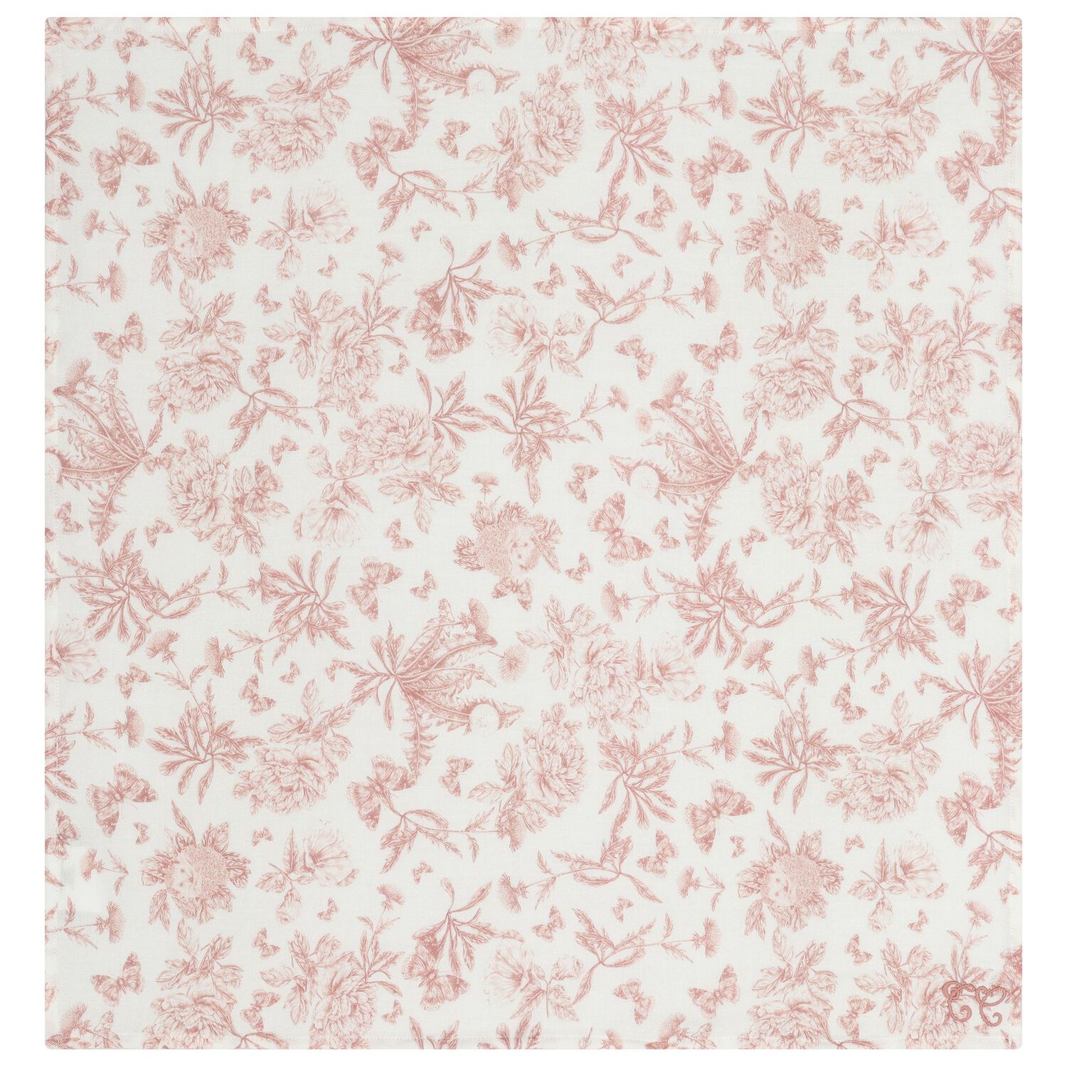  Baby Girls Pink & White Toile De Jouy Muslin Swaddles ( 2-Pack ), 3, hi-res