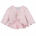 Girls Pink Shimmer Jacket, 1, hi-res