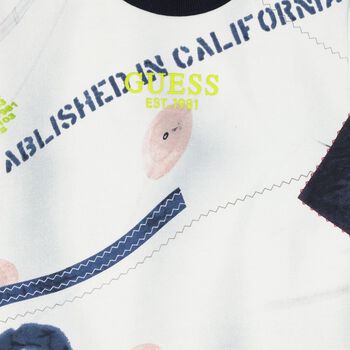 Boys Multi-Coloured Logo Sweatshirt