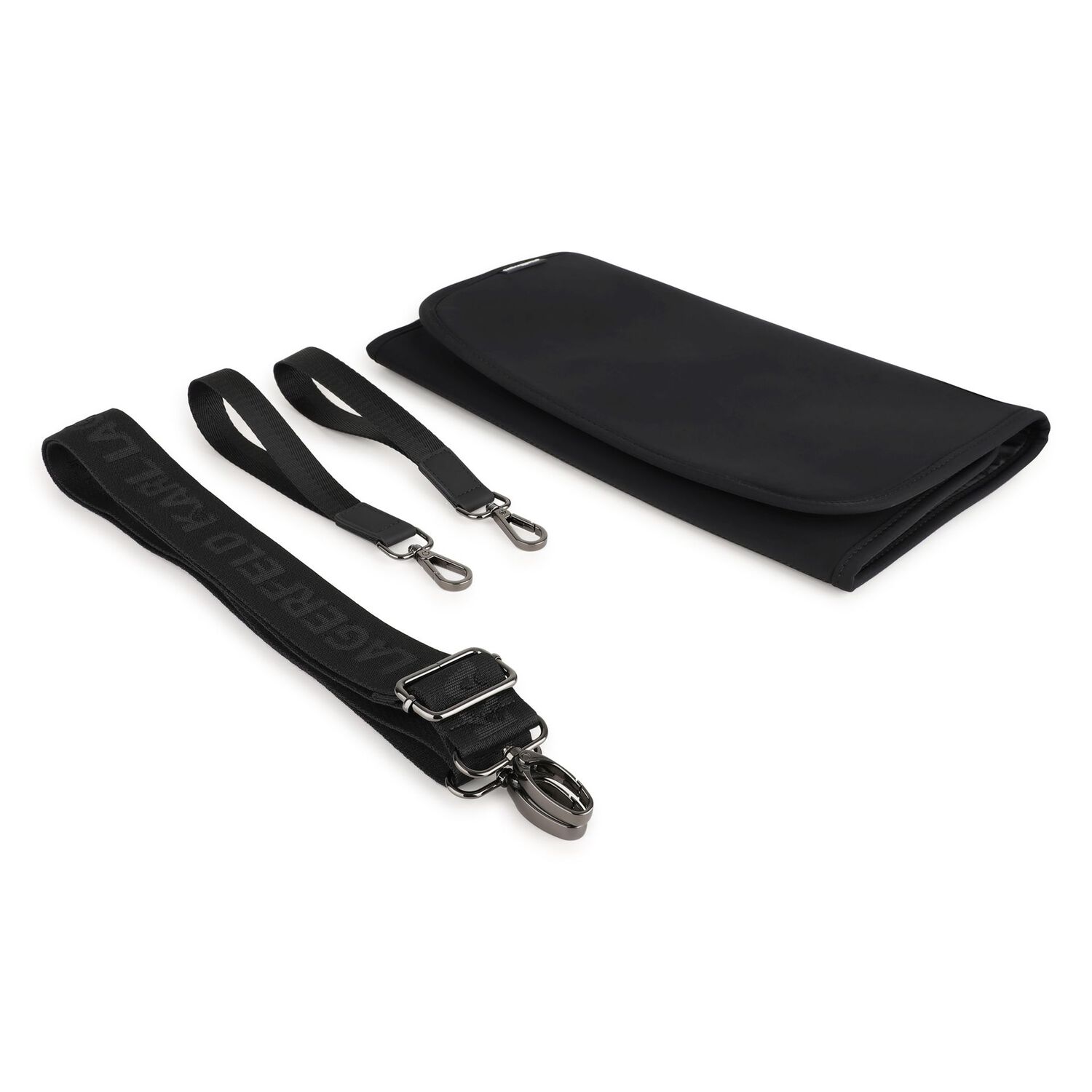 Black Logo Changing Bag ( 37cm ), 1, hi-res