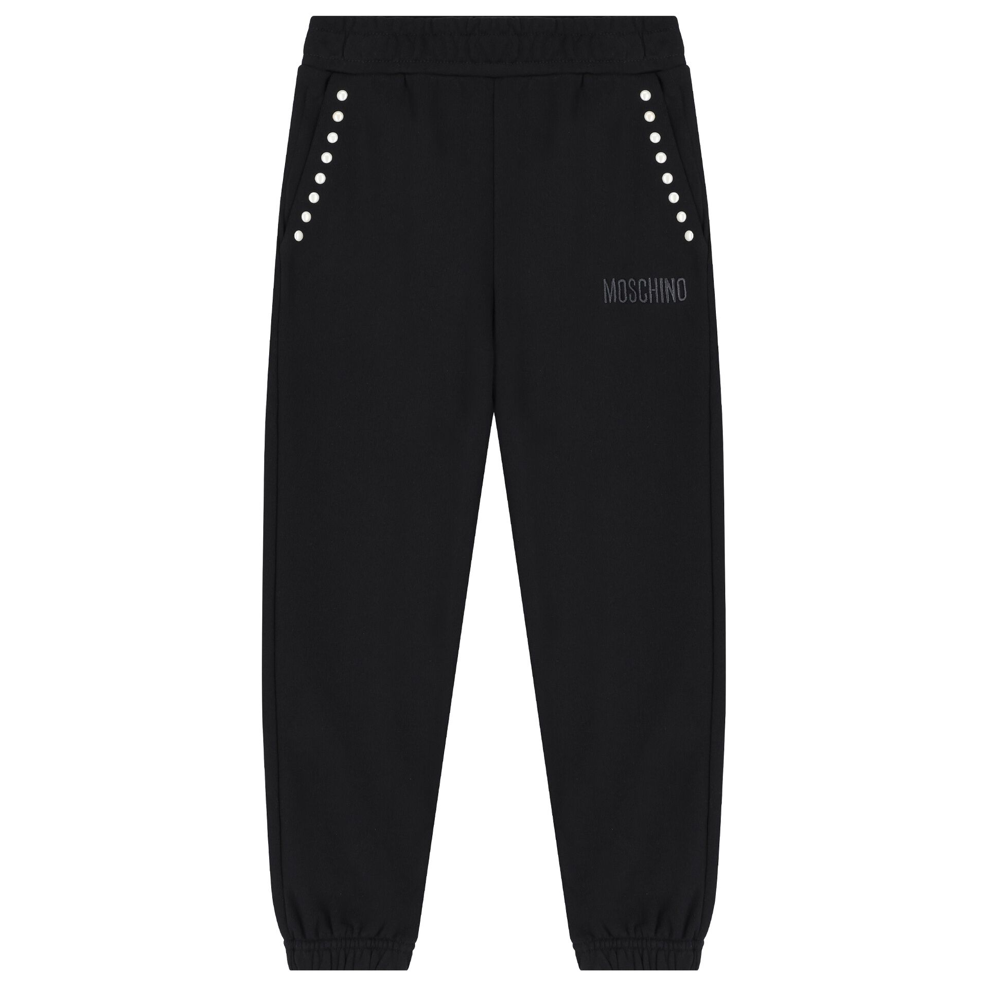 Moschino joggers black sale