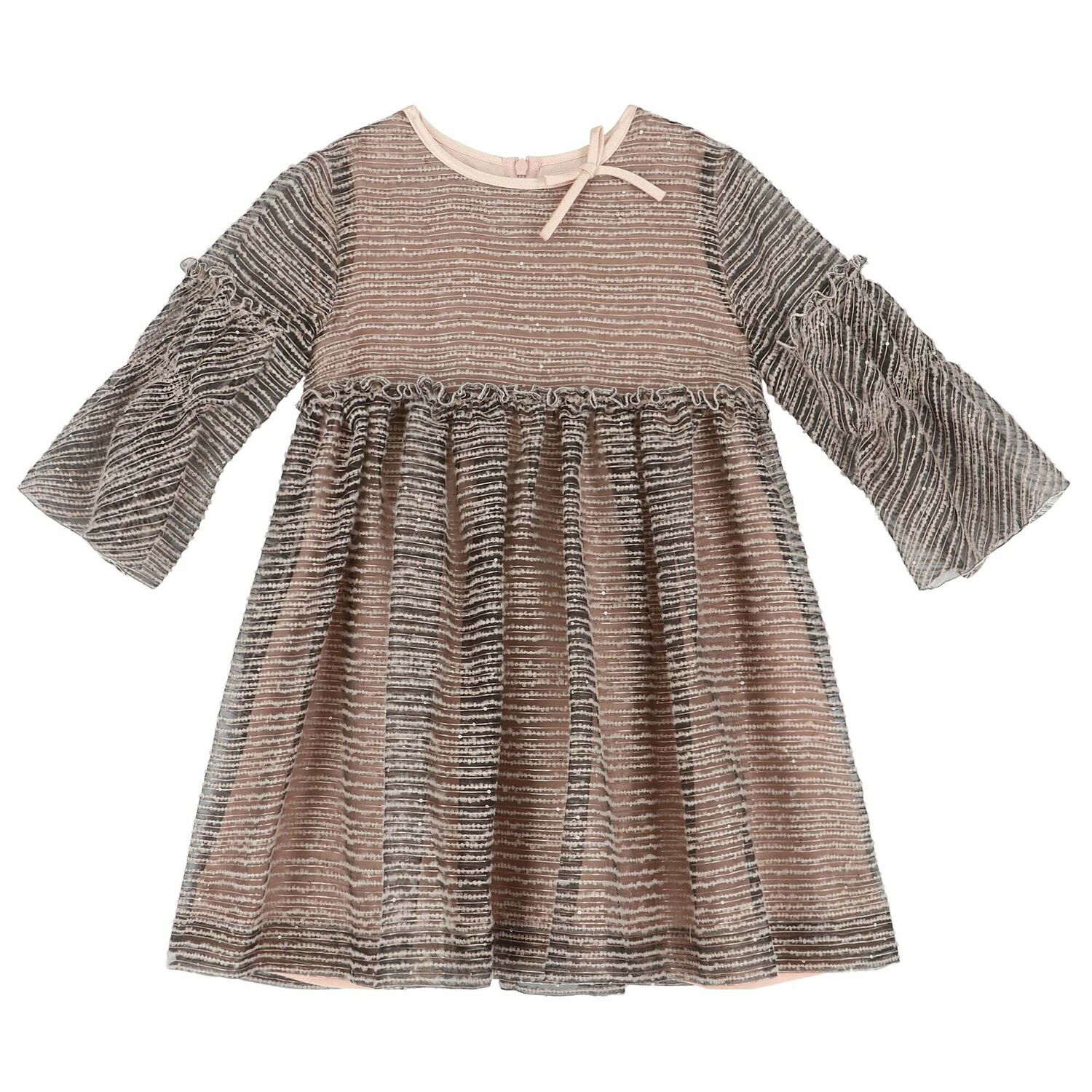 فستان باللون الزهرى والاسود, 1, hi-res image number null