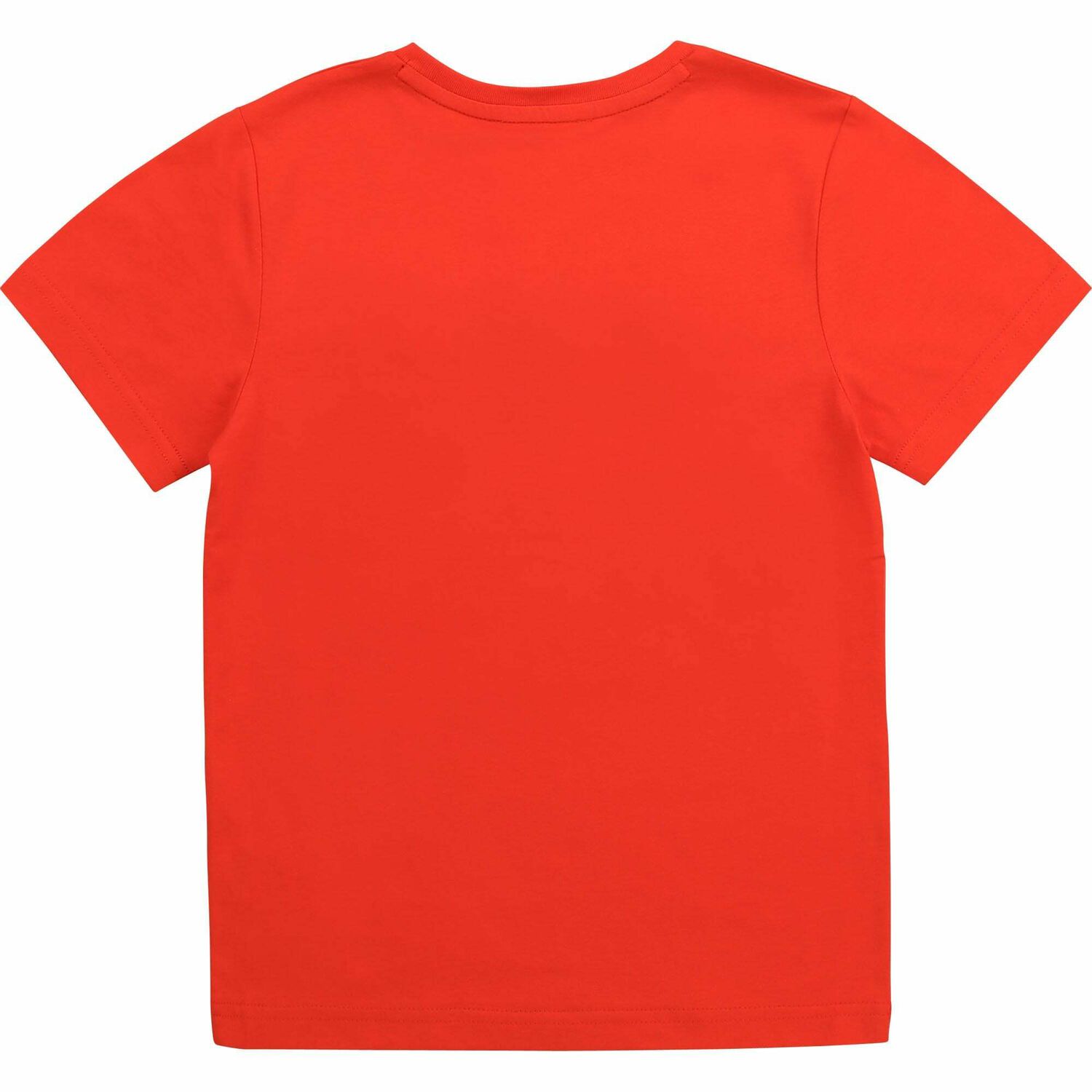 Boys Orange Logo T-Shirt, 1, hi-res
