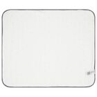 Baby Boys White & Navy Blue Polo Bear Blanket, 1, hi-res