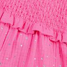 Girls Pink Sequin Playsuit, 1, hi-res