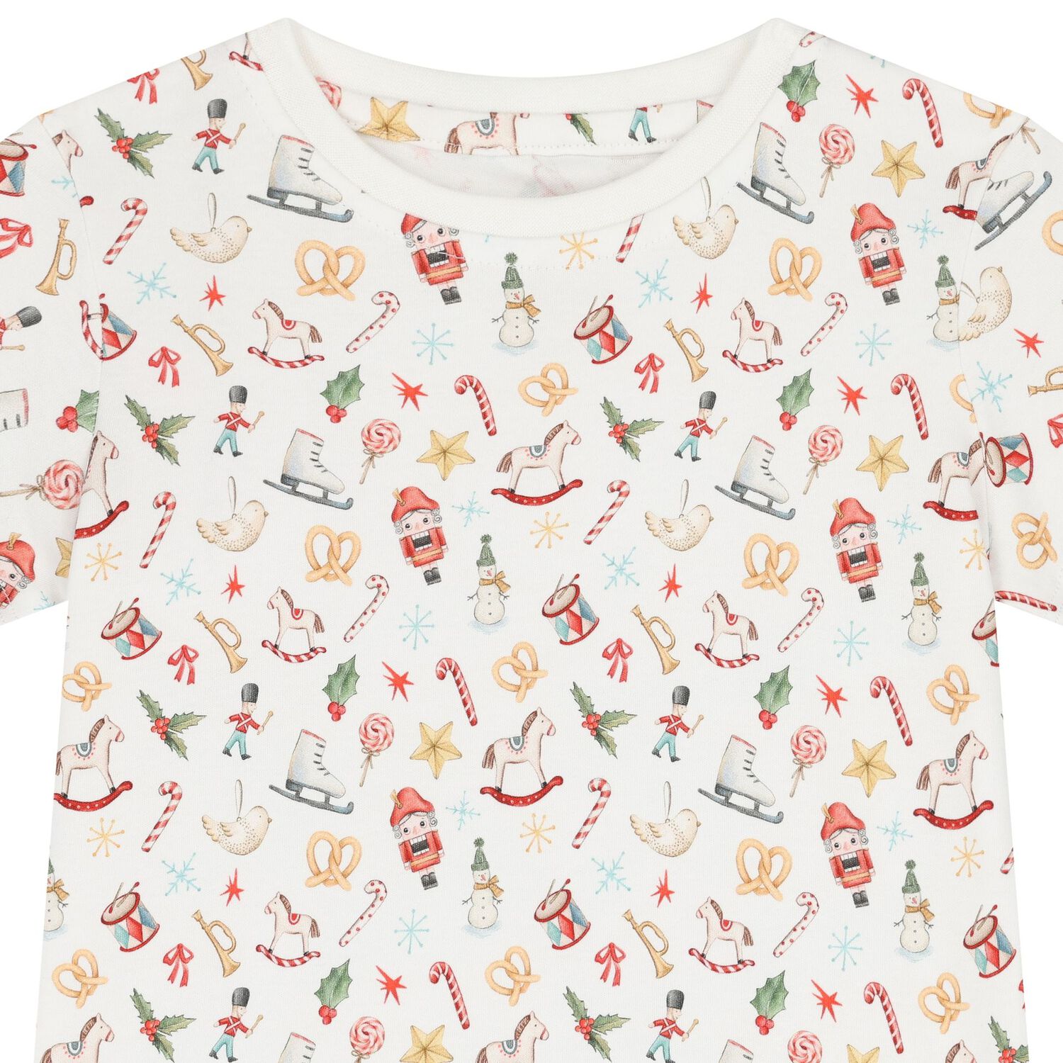 White Festive Pyjamas, 1, hi-res image number null