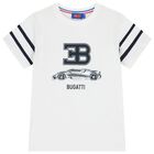 Boys White Logo T-Shirt, 1, hi-res