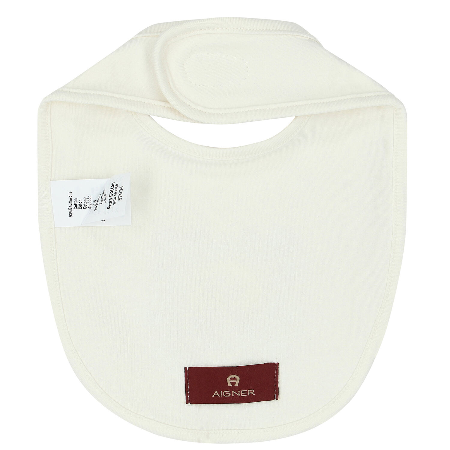 مريلة بالشعار باللون العاجي للبنات, 2, hi-res