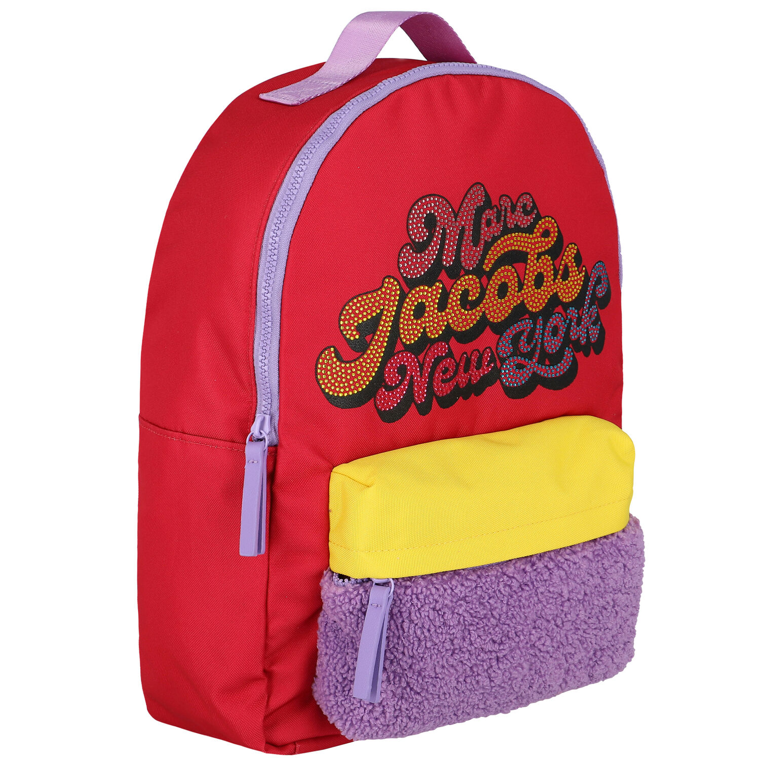 Girls Pink Logo Backpack, 1, hi-res image number null