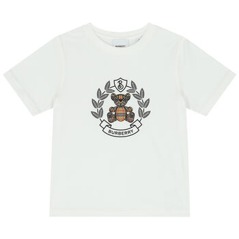 White Crest Logo T-Shirt