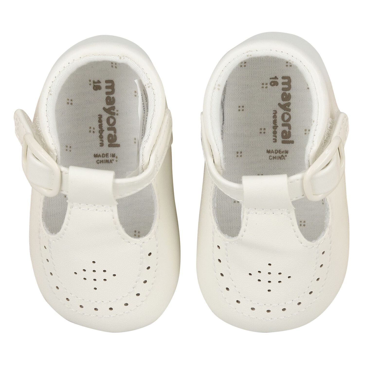 Baby Boys Ivory Pre Walker Shoes, 1, hi-res image number null