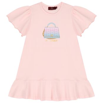 Girls Pink Bag Dress