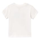 تي شيرت أولاد بطبعة حيوانات الغابة باللون العاجي, 1, hi-res