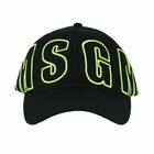 Black & Neon Green Logo Cap, 2, hi-res
