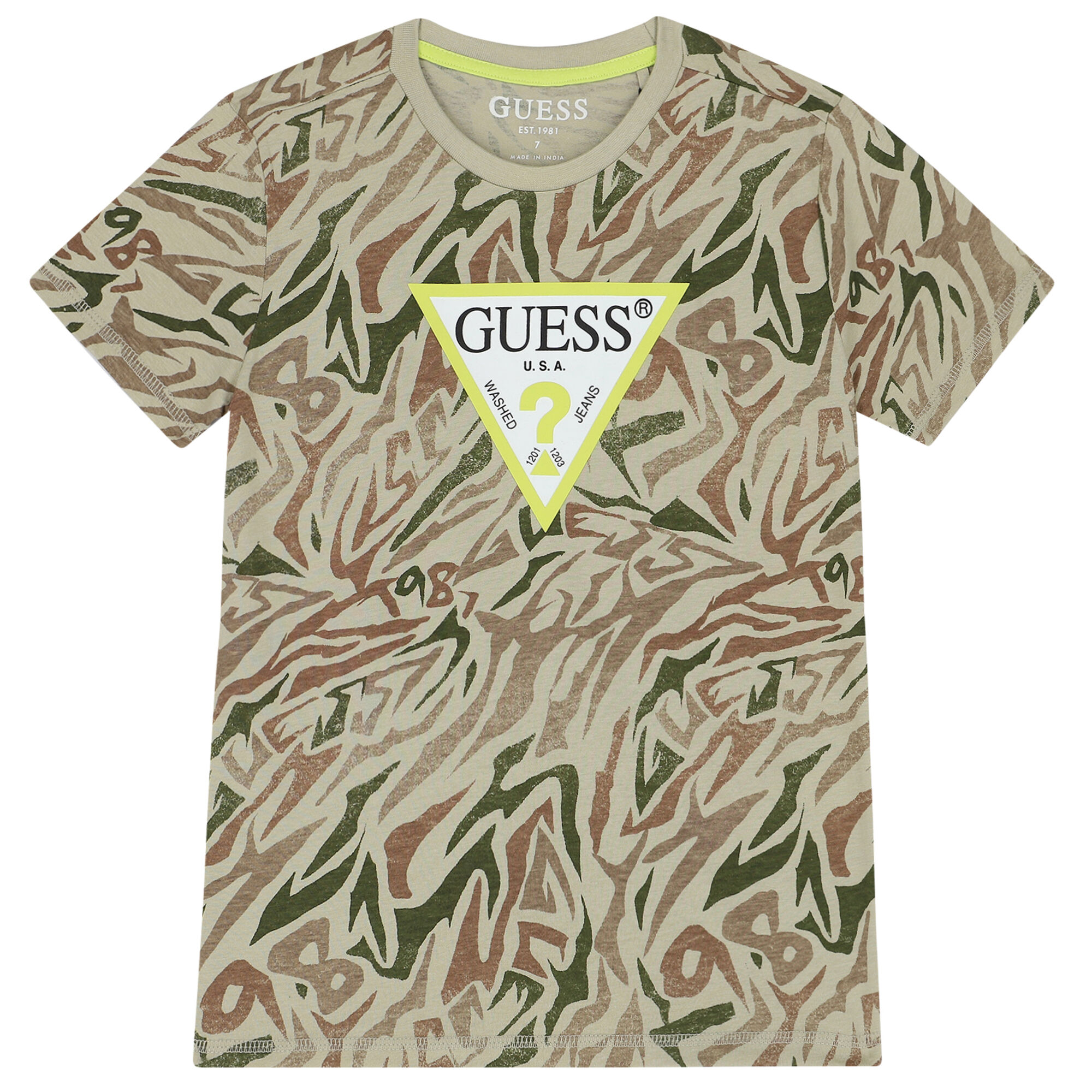 Camo guess shirt 2025