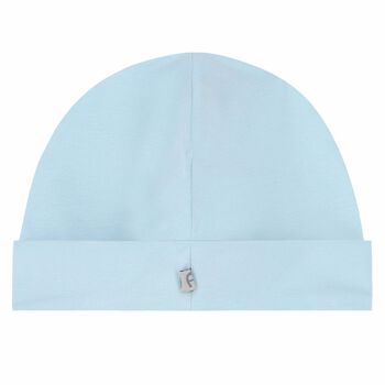 قبعة بالشعار باللون الازرق للاولاد