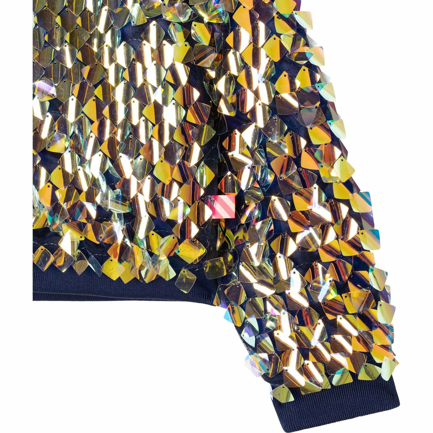 Girls Iridescent Embellished Sequin Jacket, 1, hi-res image number null