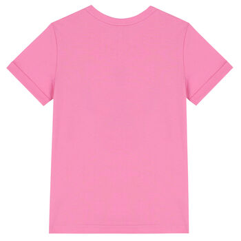 Girls Pink Apple T-Shirt