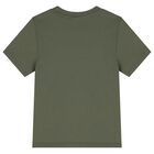 Boys Green Logo T-Shirt, 13, hi-res