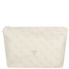Beige Logo Baby Blanket, 1, hi-res