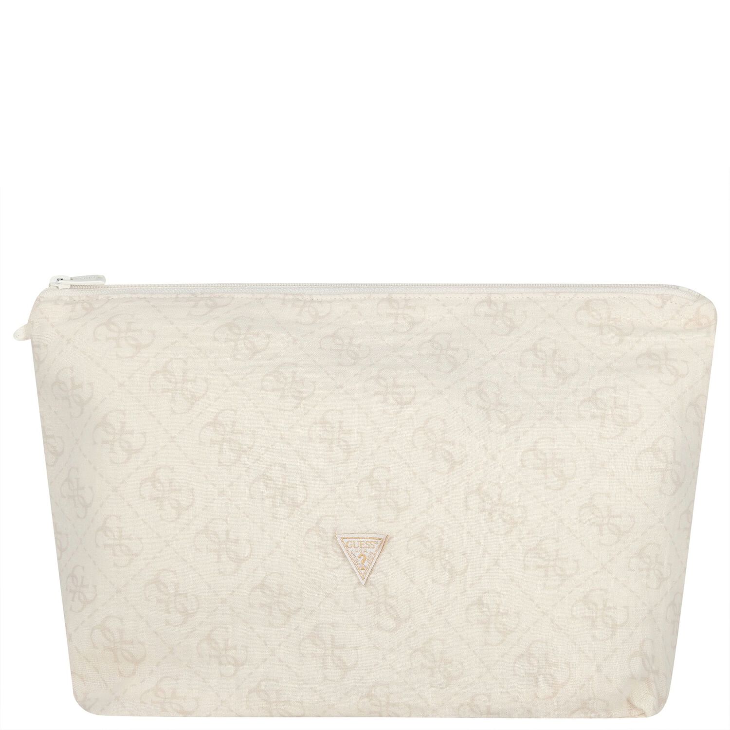Beige Logo Baby Blanket, 1, hi-res