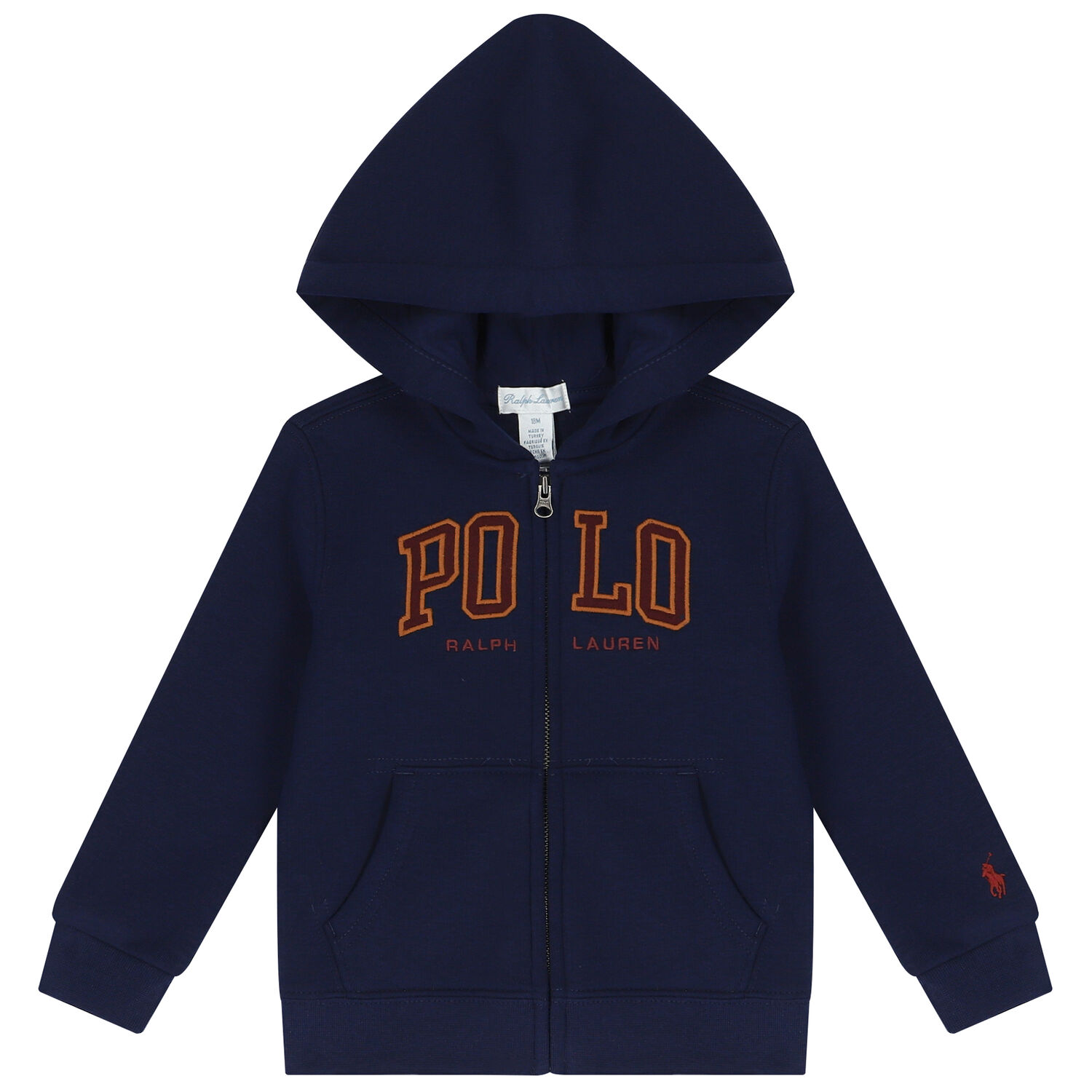 Baby Boys Navy Blue Logo Tracksuit, 1, hi-res