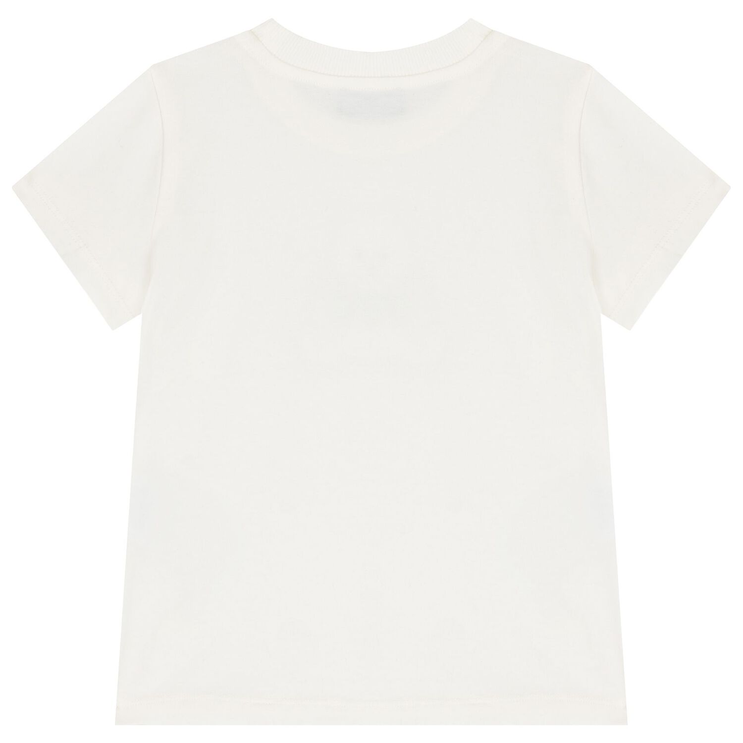 تي شيرت بالشعار دب تيدي باللون الأبيض للبنات, 1, hi-res image number null