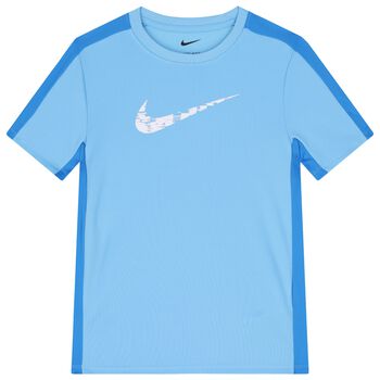 Boys Blue Logo Dri-Fit T-Shirt