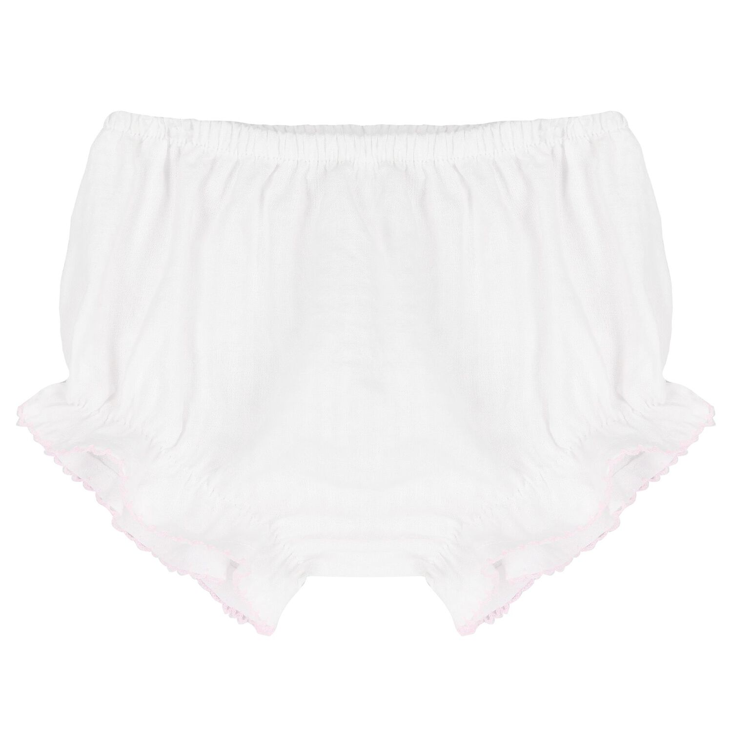 Baby Girls White & Pink Dress Set, 1, hi-res image number null