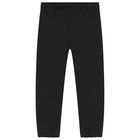 Black Logo Joggers, 1, hi-res